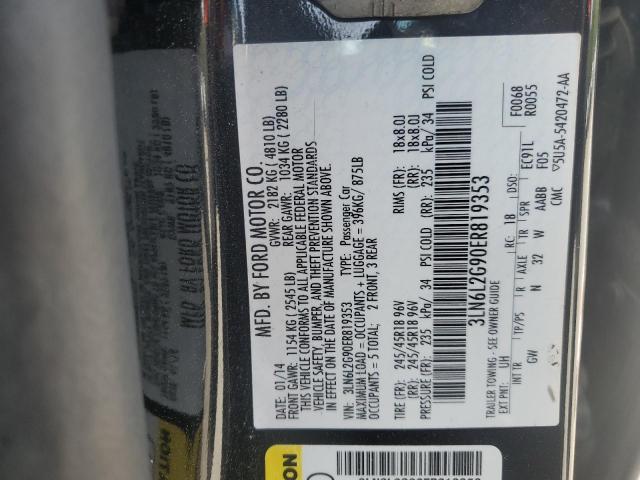 2014 LINCOLN MKZ - 3LN6L2G90ER819353