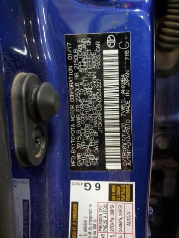 2017 TOYOTA PRIUS - JTDKARFU2H3534227