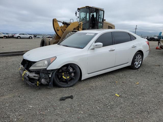 HYUNDAI EQUUS SIGN 2012 white  gas KMHGH4JH3CU054047 photo #1