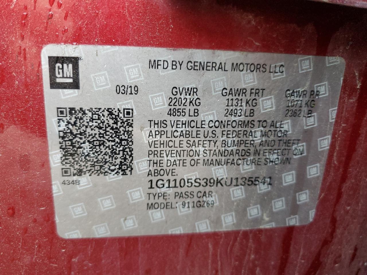 CHEVROLET IMPALA PREMIER