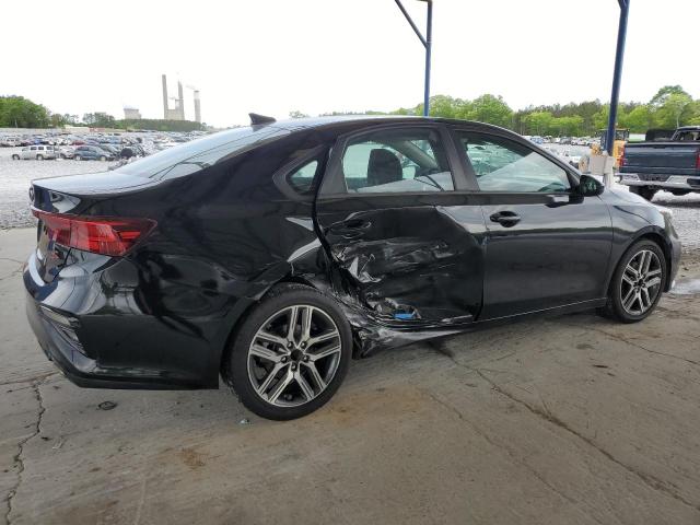Vin: 3kpf34ad5ke124253, lot: 52047235, kia forte gt line 20193