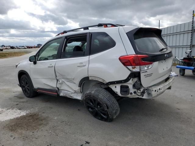 SUBARU FORESTER S 2023 white  gas JF2SKAJC8PH423634 photo #3
