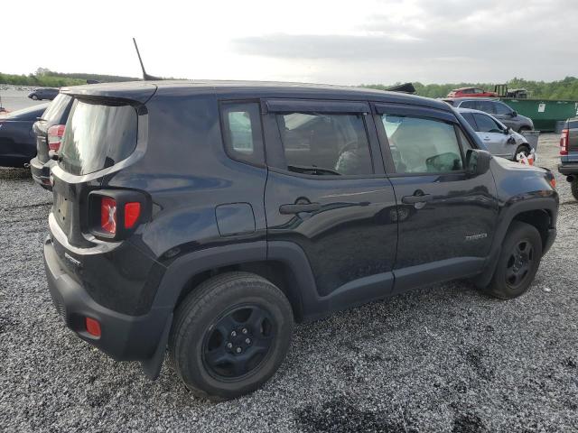Vin: zaccjbab9jph29597, lot: 54563915, jeep renegade sport 20183