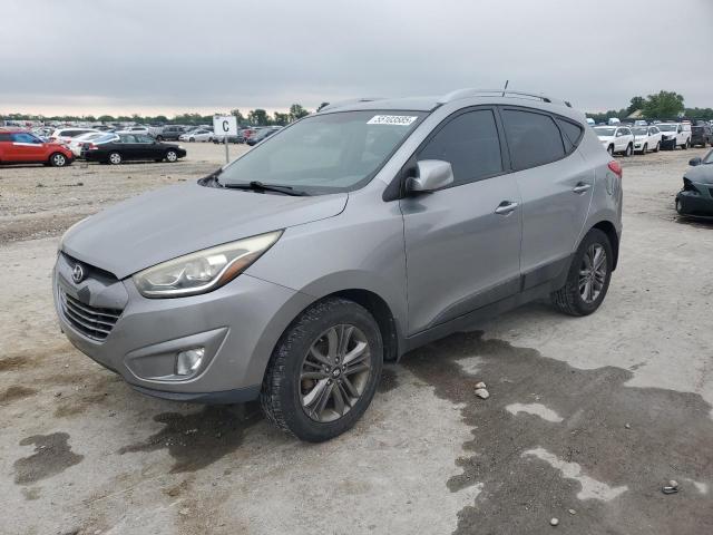 HYUNDAI TUCSON LIM 2015 black 4dr spor gas KM8JU3AG0FU048116 photo #1