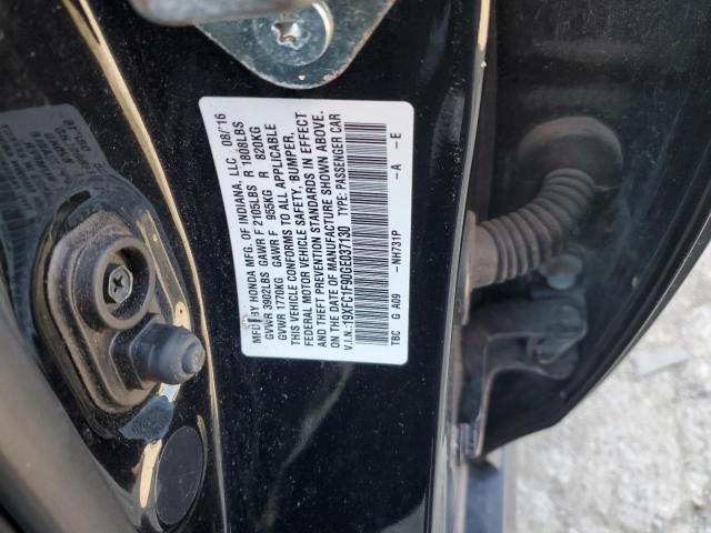 2016 HONDA CIVIC TOUR 19XFC1F90GE037130