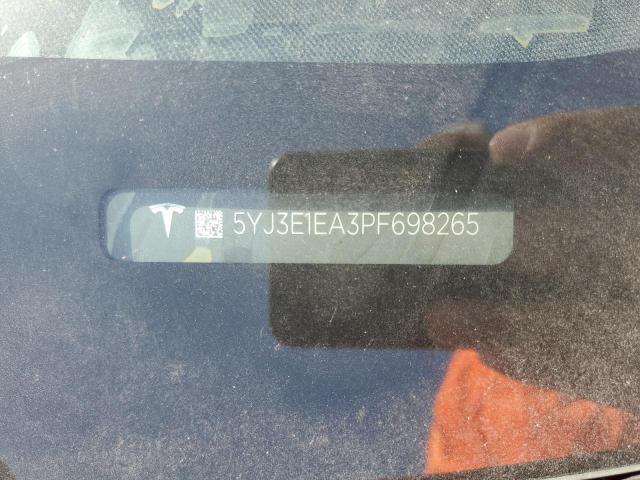 2023 TESLA MODEL 3 - 5YJ3E1EA3PF698265