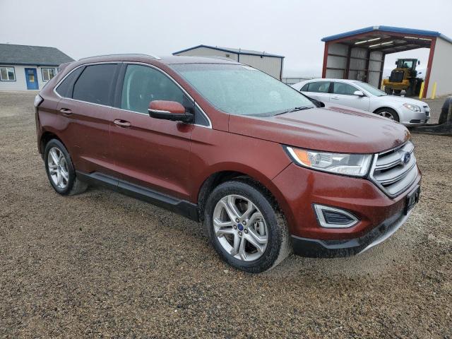 Vin: 2fmtk4k9xfbb17310, lot: 53811465, ford edge titanium 20154