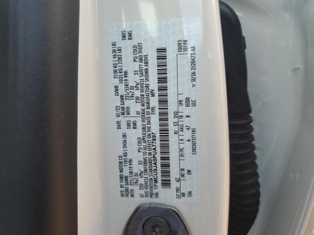 2023 FORD ESCAPE PLA - 1FMCU9JA0PUA77897