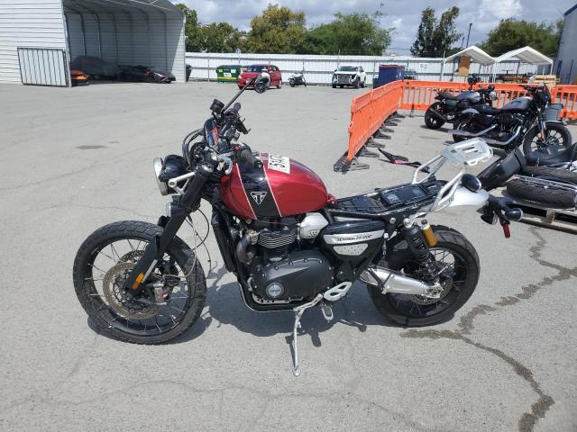TRIUMPH MOTORCYCLE SCRAMBLER 2023 red  gas SMTD45HG8PTBE1749 photo #4