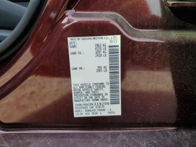 2023 NISSAN ALTIMA SV - 1N4BL4DV2PN319206