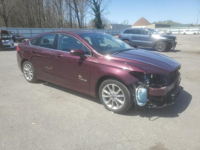 Vin: 3fa6p0luxhr271976, lot: 52600255, ford fusion se hybrid 20174
