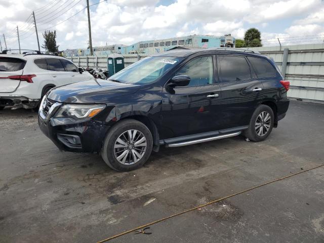 NISSAN PATHFINDER 2018 black  gas 5N1DR2MN0JC639063 photo #1