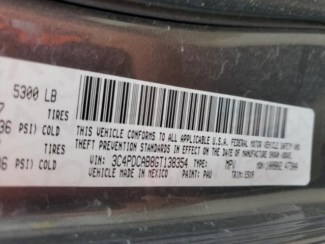 2016 DODGE JOURNEY SE - 3C4PDCAB8GT138354