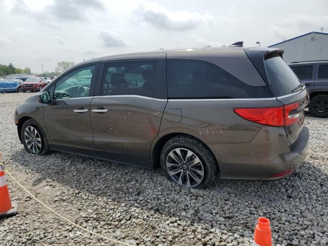 HONDA ODYSSEY EX 2023 tan  gas 5FNRL6H67PB032031 photo #3