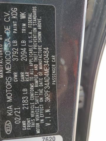 2021 KIA FORTE GT L - 3KPF34AD4ME340484