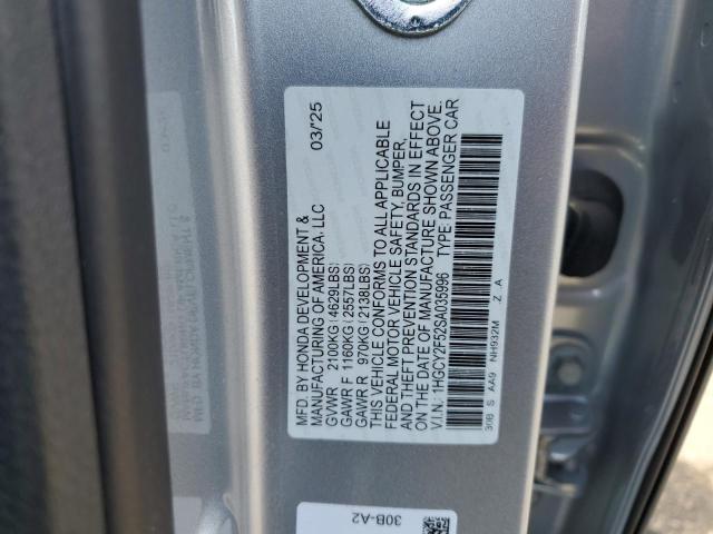 2025 HONDA ACCORD HYB - 1HGCY2F52SA035996