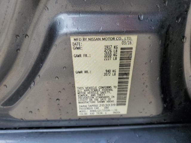 2016 NISSAN ALTIMA 2.5 - 1N4AL3AP0GC203039