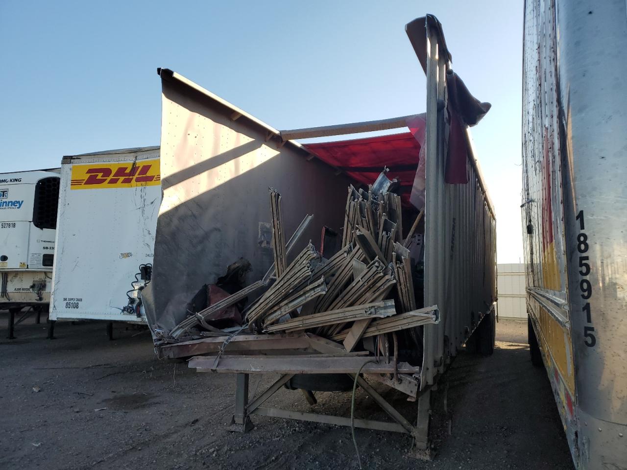 Lot #3298201020 2002 WEST TRAILER