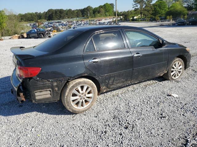 TOYOTA COROLLA BA 2010 black  gas 1NXBU4EE1AZ380397 photo #4
