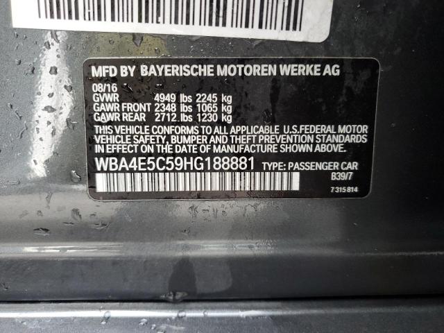 2017 BMW 440XI GRAN - WBA4E5C59HG188881