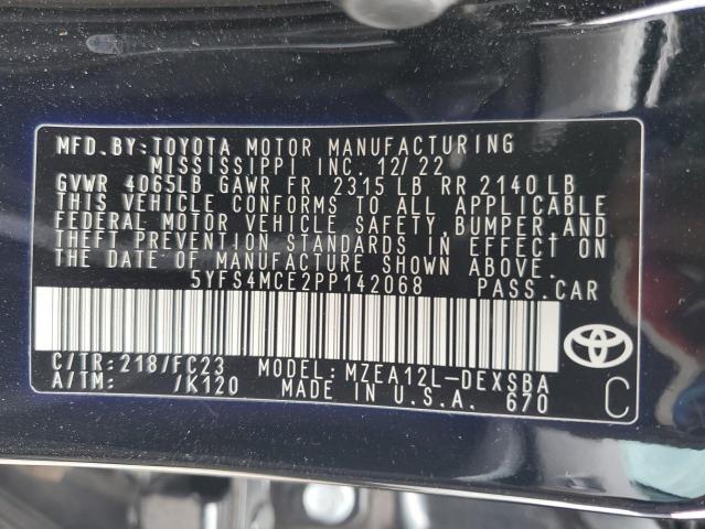 2023 TOYOTA COROLLA SE - 5YFS4MCE2PP142068