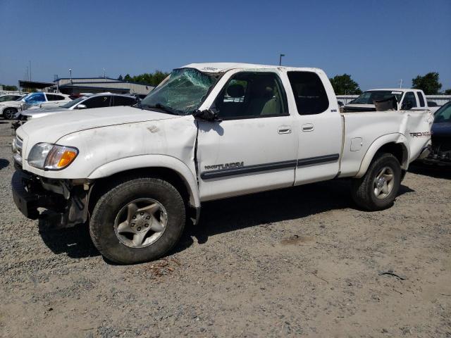 TOYOTA TUNDRA ACC 2003 white  gas 5TBBT44163S383754 photo #1