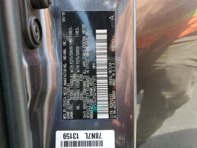 2019 TOYOTA SEQUOIA LI 5TDJY5G14KS171973
