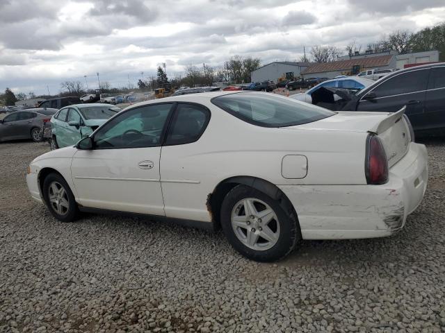 CHEVROLET MONTE CARL 2004 white  gas 2G1WW12E749330343 photo #3