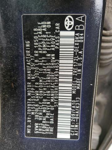 2017 TOYOTA COROLLA L - 5YFBURHE1HP694653