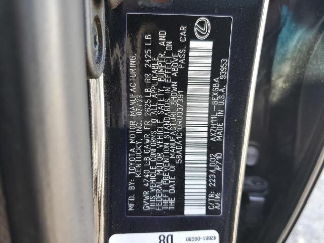 2024 LEXUS ES 300H BA 58ADA1C10RU037391