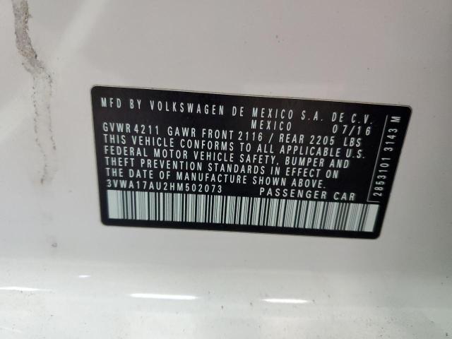 2017 VOLKSWAGEN GOLF SPORT - 3VWA17AU2HM502073
