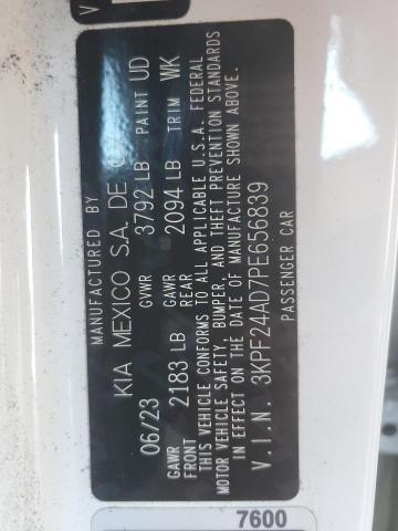 2023 KIA FORTE LX - 3KPF24AD7PE656839