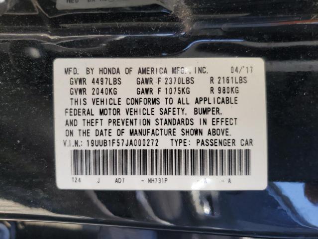 2018 ACURA TLX TECH - 19UUB1F57JA000272