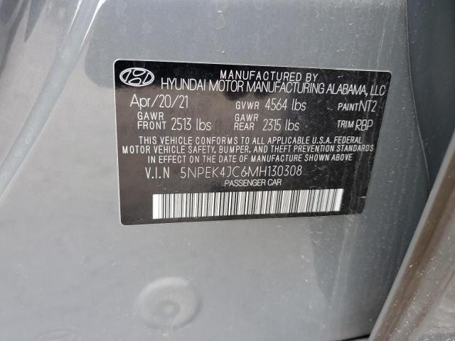 2021 HYUNDAI SONATA N L 5NPEK4JC6MH130308