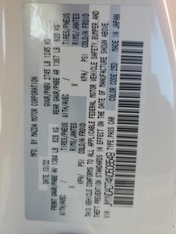 2022 MAZDA MX-5 MIATA - JM1NDAD74N0508549