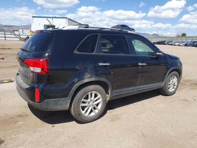 KIA SORENTO LX 2014 black  gas 5XYKT4A74EG461352 photo #4