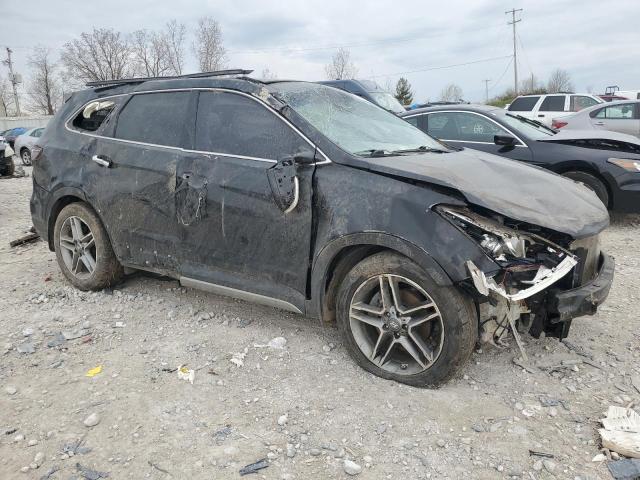Vin: km8srdhf2hu210940, lot: 53669435, hyundai santa fe se ultimate 20174