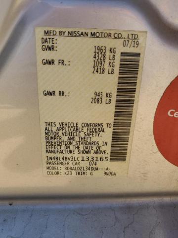 2020 NISSAN ALTIMA S - 1N4BL4BV3LC133165