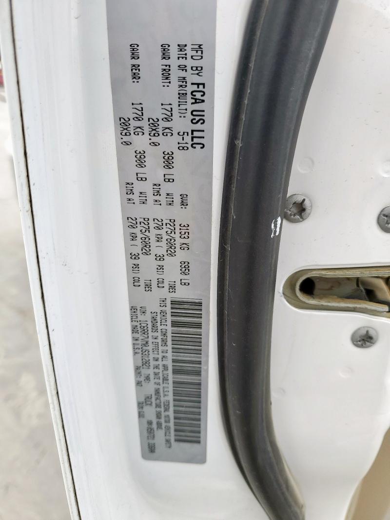 2018 RAM 1500 LARAM - 1C6RR7VM0JS312821