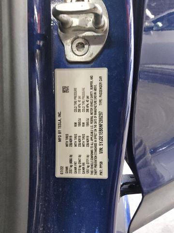 2022 TESLA MODEL 3 - 5YJ3E1EB8NF286297