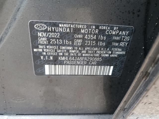 2023 HYUNDAI SONATA SEL KMHL64JA8PA290885
