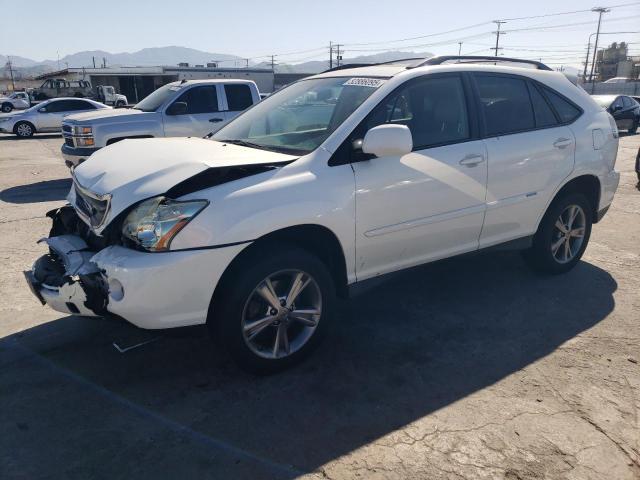 LEXUS RX 400H 2007 white  hybrid engine JTJHW31U772033397 photo #1
