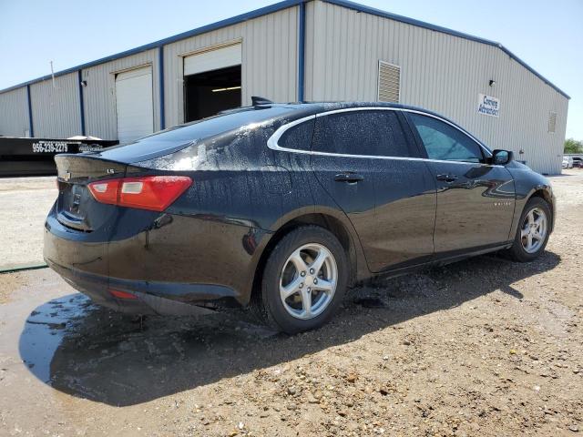 CHEVROLET MALIBU LS 2016 black sedan 4d gas 1G1ZB5ST2GF257019 photo #4
