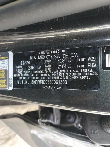 2025 KIA K4 GT-LINE 3KPFW4DC5SE081303