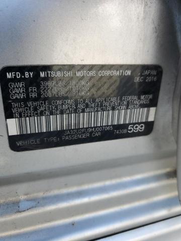 2017 MITSUBISHI LANCER ES JA32U2FU9HU007065