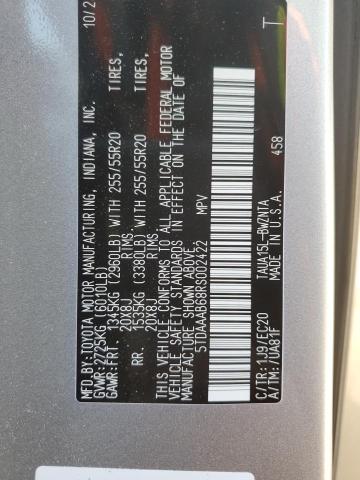 2024 LEXUS TX 350 BAS 5TDAAAB68RS002422