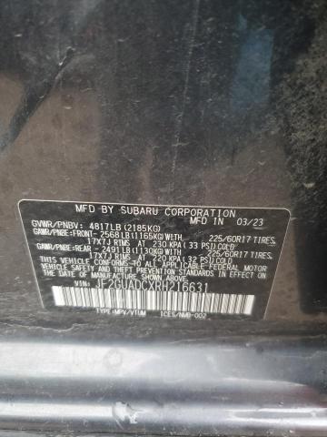 2024 SUBARU CROSSTREK - JF2GUADCXRH216631