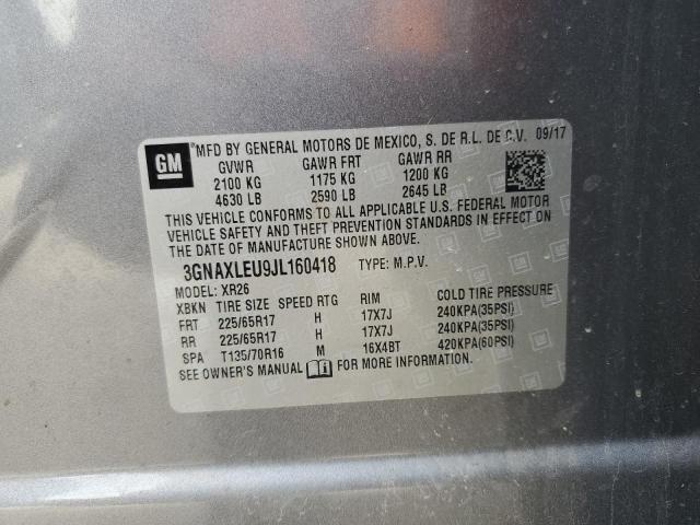 2018 CHEVROLET EQUINOX LT #3292579858