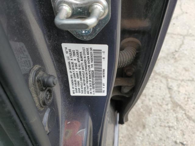 2015 HONDA CIVIC LX - 19XFB2F51FE005534