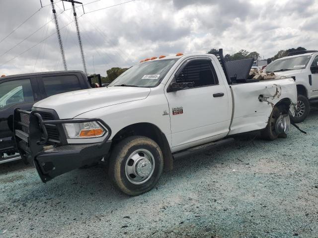 DODGE RAM 3500 S 2012 white pickup diesel 3C63DRAL2CG169586 photo #1